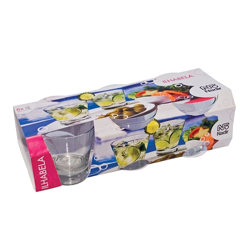 Copo Nadir 350ml Ilhabela Rocks Referência:7923 Embalagem com 12 Unidades