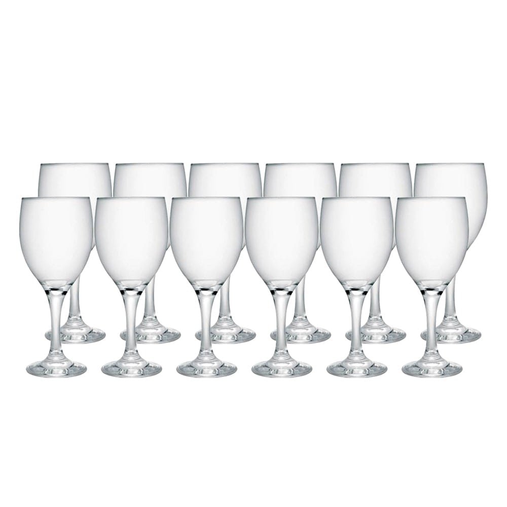 Conjunto de Taças Nadir 445ml Imperatriz Água 12 Peças