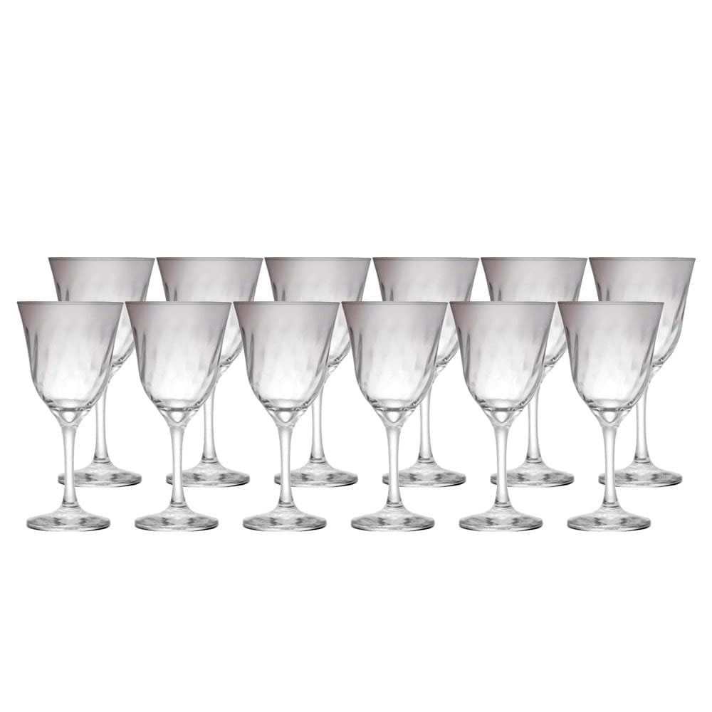 Conjunto de Taças Nadir 365ml Lírio Água 12 Peças