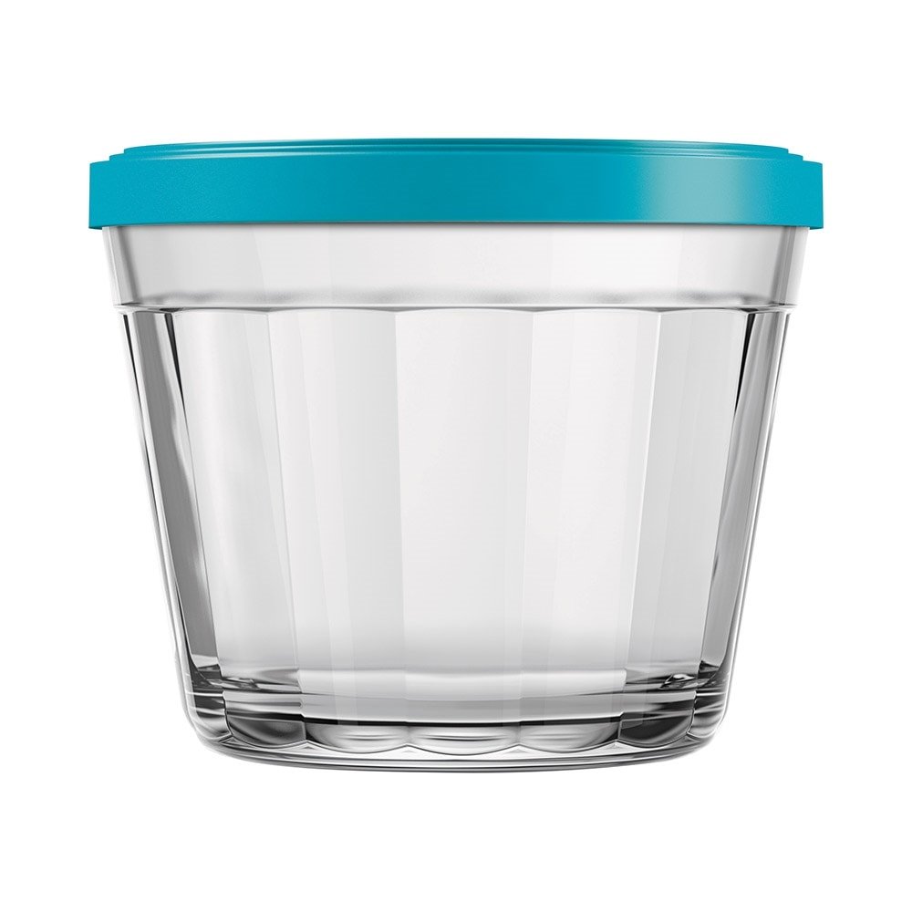 Tigela Nadir Americano 150ml Pequena 4210 com Tampa - Cores Sortidas - Embalagem com 12 Peças