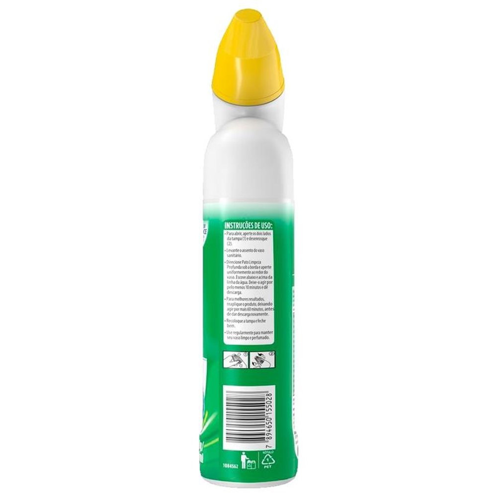 Desinfetante Pato Purific Germinex Verde/Natureza 500ml - Embalagem com 12 Unidades
