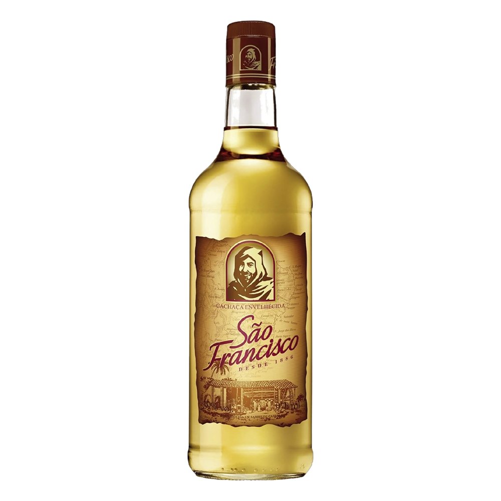 Cachaça São Francisco 970ml Embalagem com 12 Unidades
