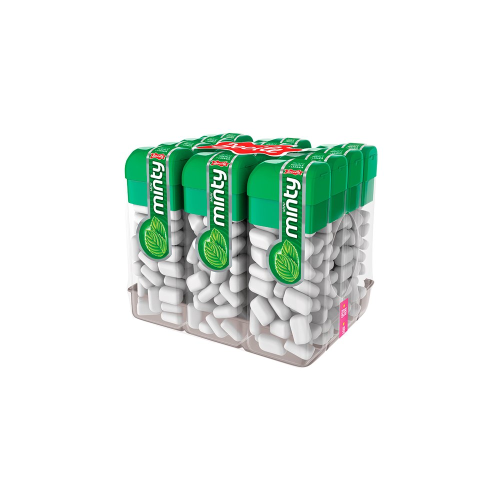 Pastilha Docile Mini Minty Hortela 12x14g