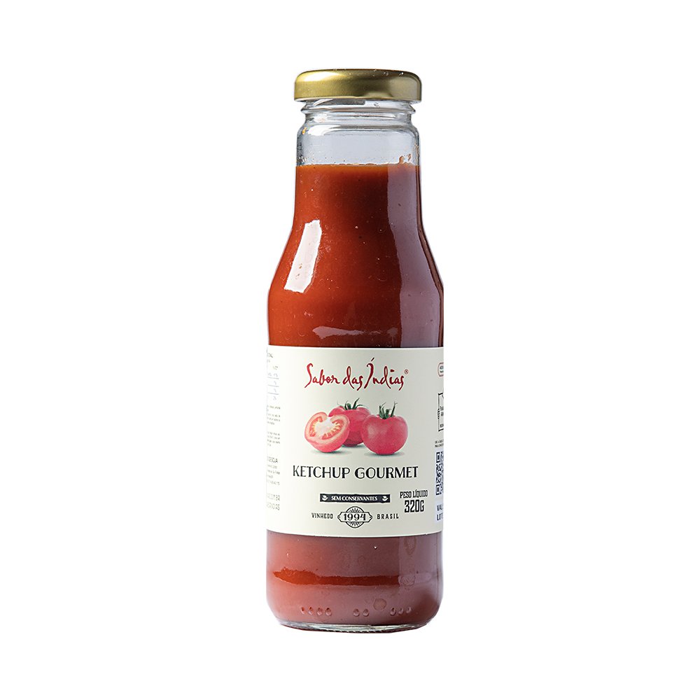Ketchup Gourmet 320g - Sabor das Índias