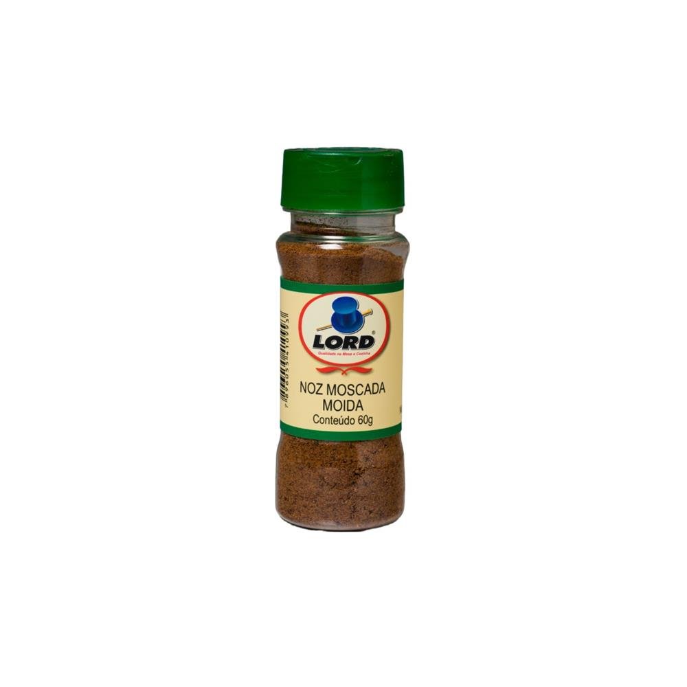 Noz Moscada Moída Lord 12x60g