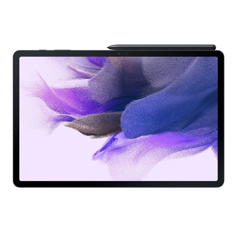 Tablet Samsung Galaxy Tab S7 FE Preto, Tela 12.4", 4G+Wi-Fi, Android 11, Câm. Tras. de 8MP, Frontal de 5MP, 6GB RAM, 128GB