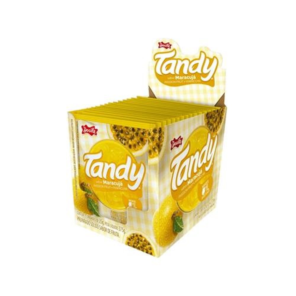 Refresco Tandy 15 Unidades De 25g Maracujá Docile