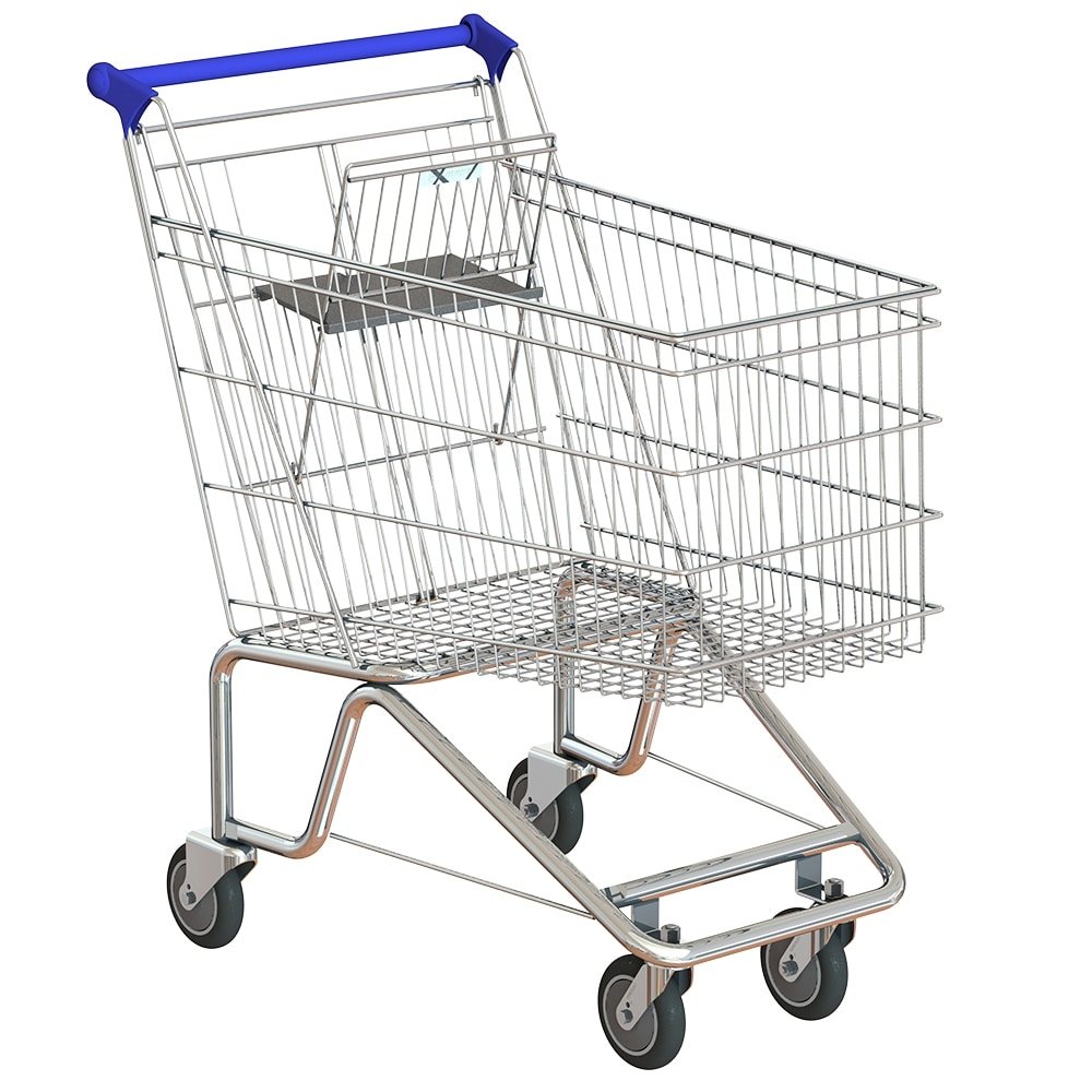 Carrinho Amapá Galvanizado, com Porta Bebê, 160L