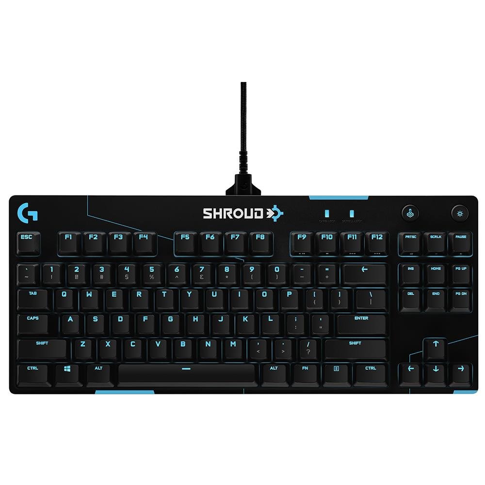 Teclado Mecanico Logitech G Pro X Shroud Usb Preto - 920-009846