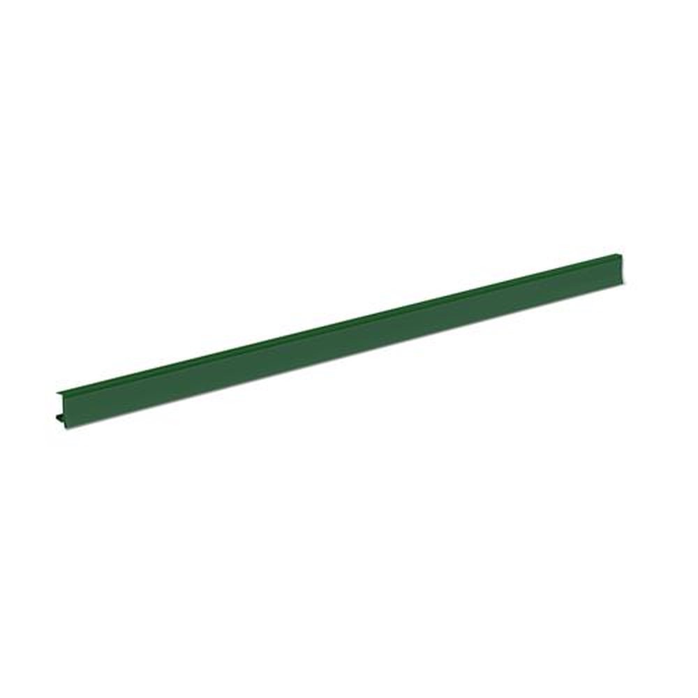 Porta Etiqueta Bandeja Gôndola Premium Lx 0,92cm Kit Com 5 unidades - Verde Bandeira