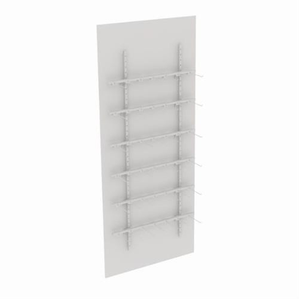 Modulo Expositor 6 Réguas Buzattos Branco