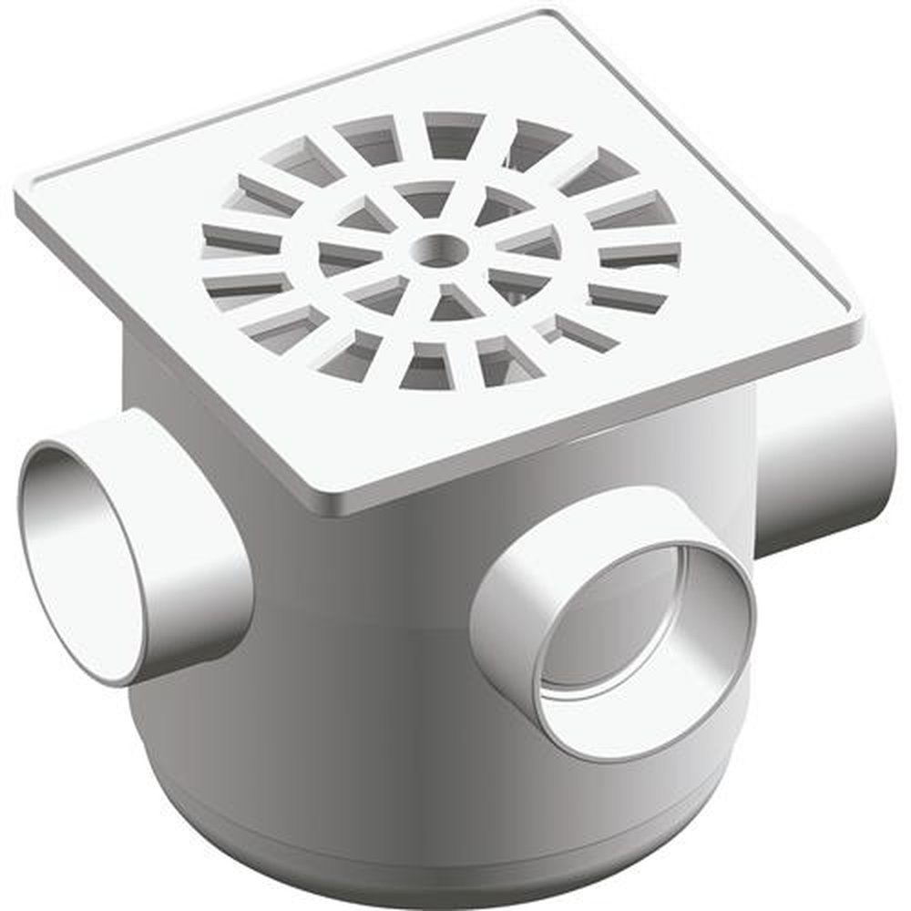 Caixa Sifonada Herc Quadrada 2259 100x100x50mm