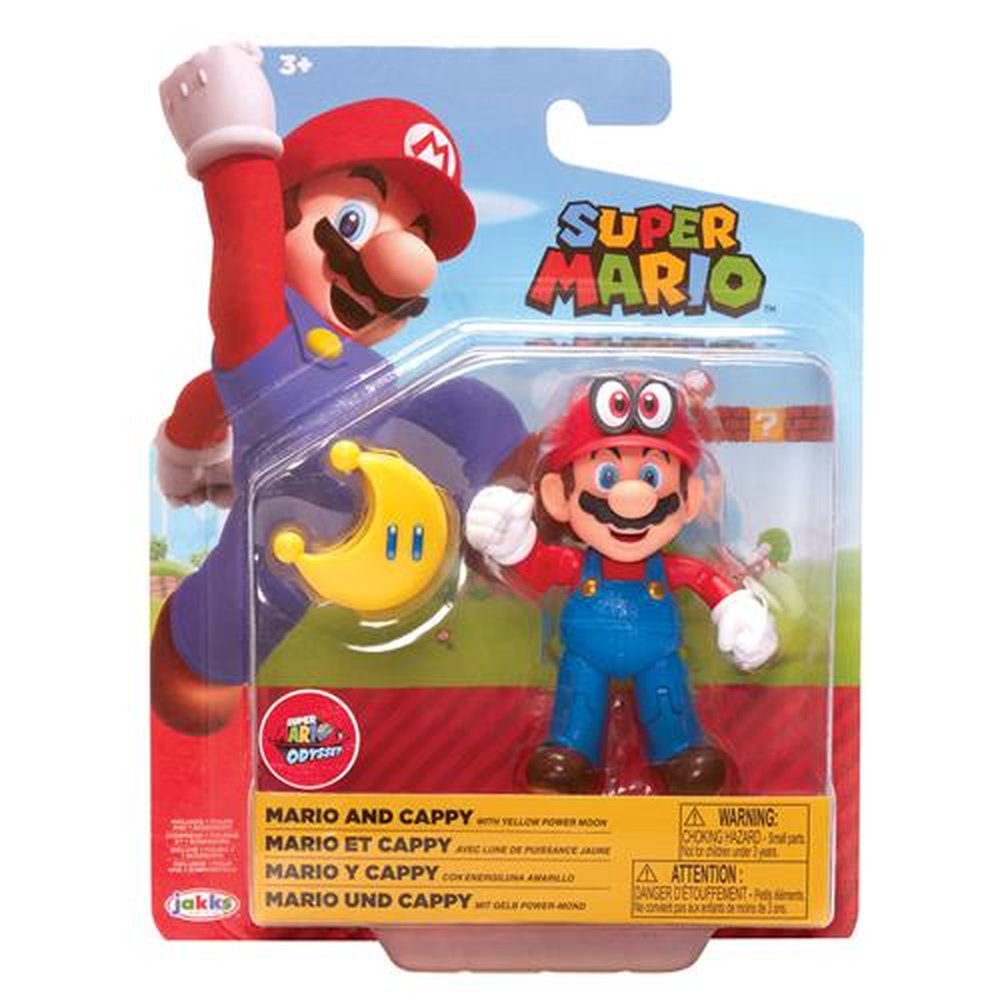 Super Mario Bonecos Colecionavel 4 Polegadas