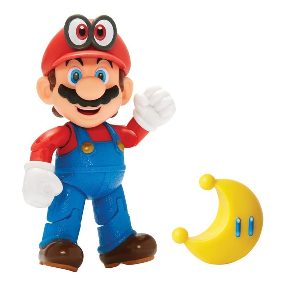 Super Mario Bonecos Colecionavel 4 Polegadas
