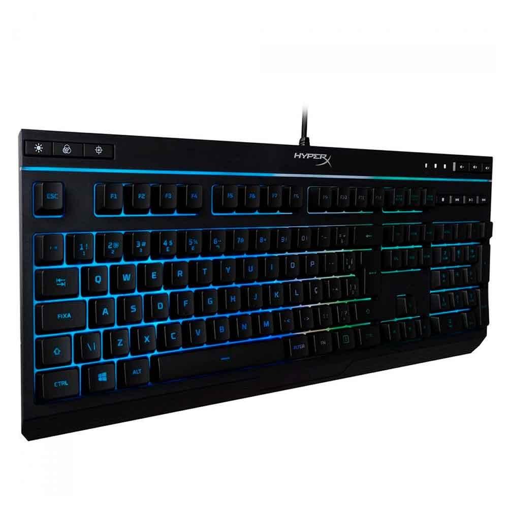 Teclado Gamer HyperX Alloy Core, RGB, ABNT2 - HX-KB5ME2-BR