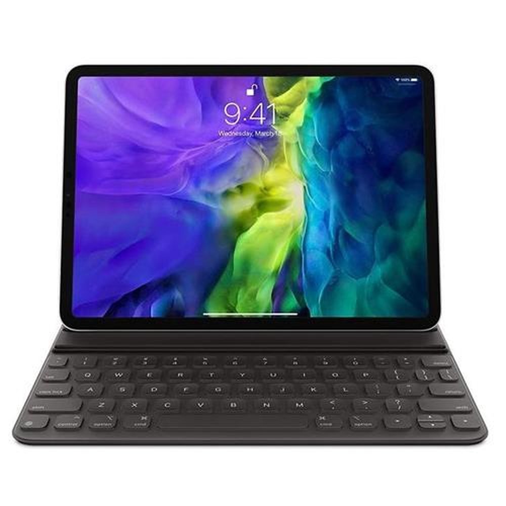 Smart Folio Keyboard com Teclado Apple iPad Pro 12.9", Preto