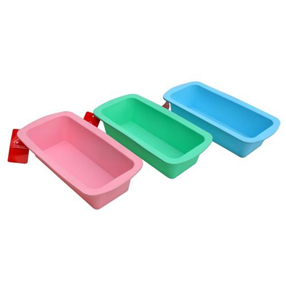 Fôrma Retangular Silicone Soft Cores Sortidas Fratelli
