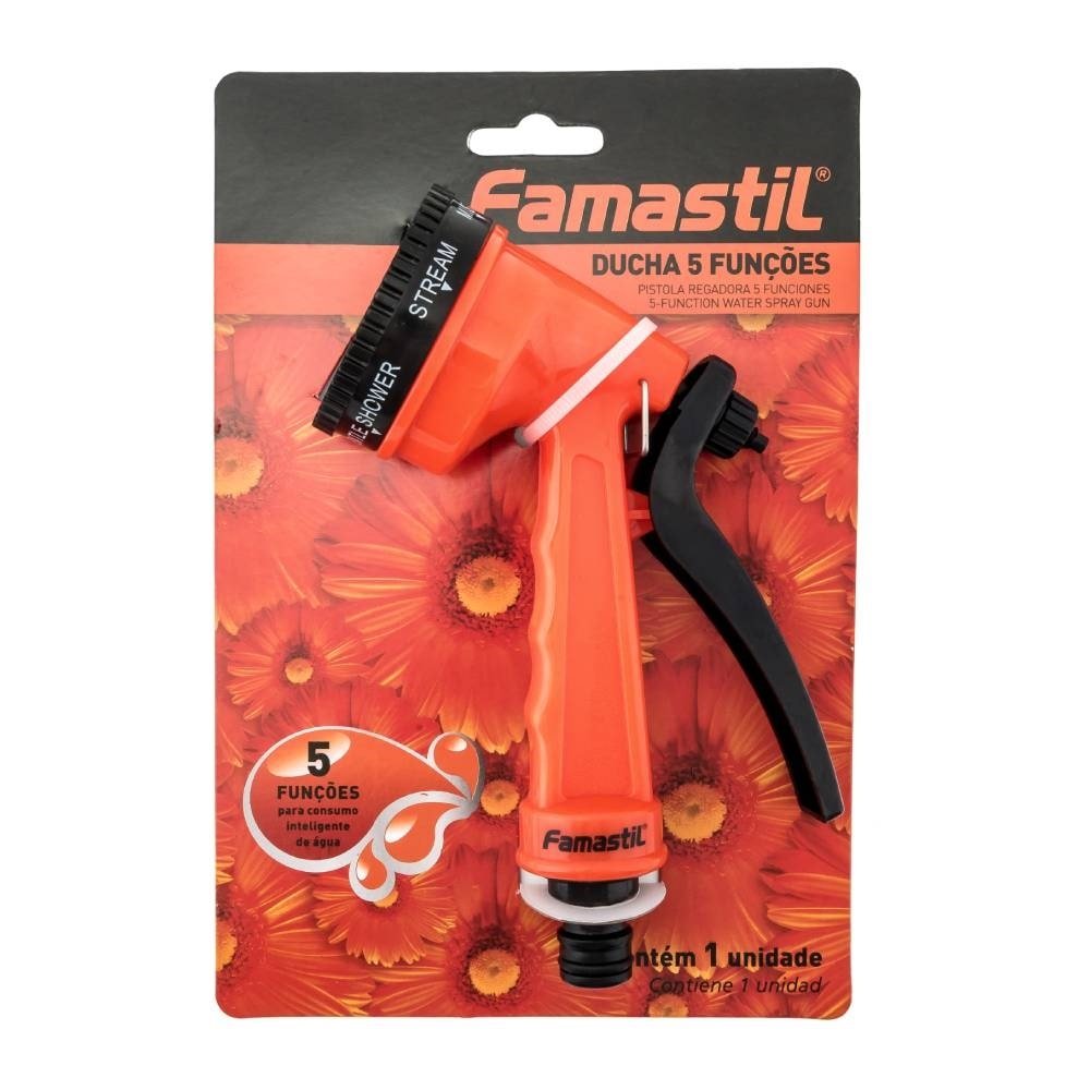 Esguincho Plástico Famastil Ducha 5 Funções