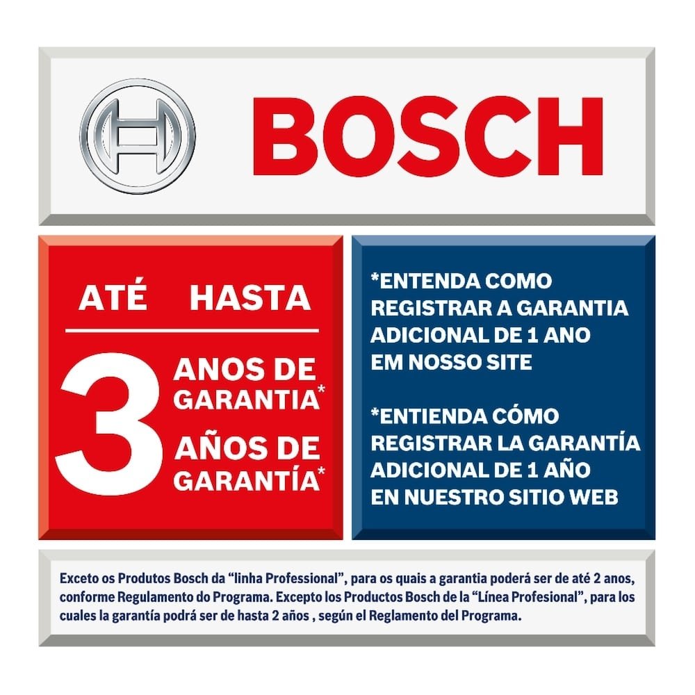 Furadeira/Parafusadeira Bosch GSR 1000 Smart 12V Bivolt Bateria Maleta Bits