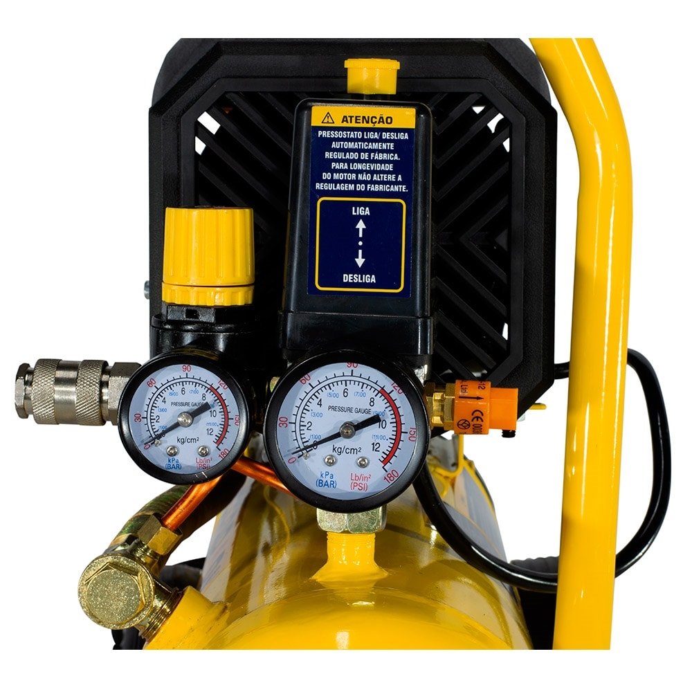 Compressor de ar Ferrari Mega Air CFC 5,5 PES, 6 Litros, 1 HP, 110V