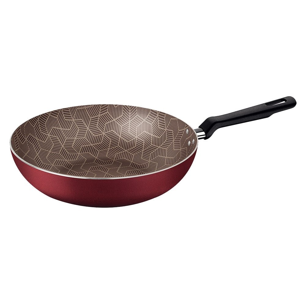 Frigideira Funda Tramontina Loreto, 24cm, Vermelha 6 Peças