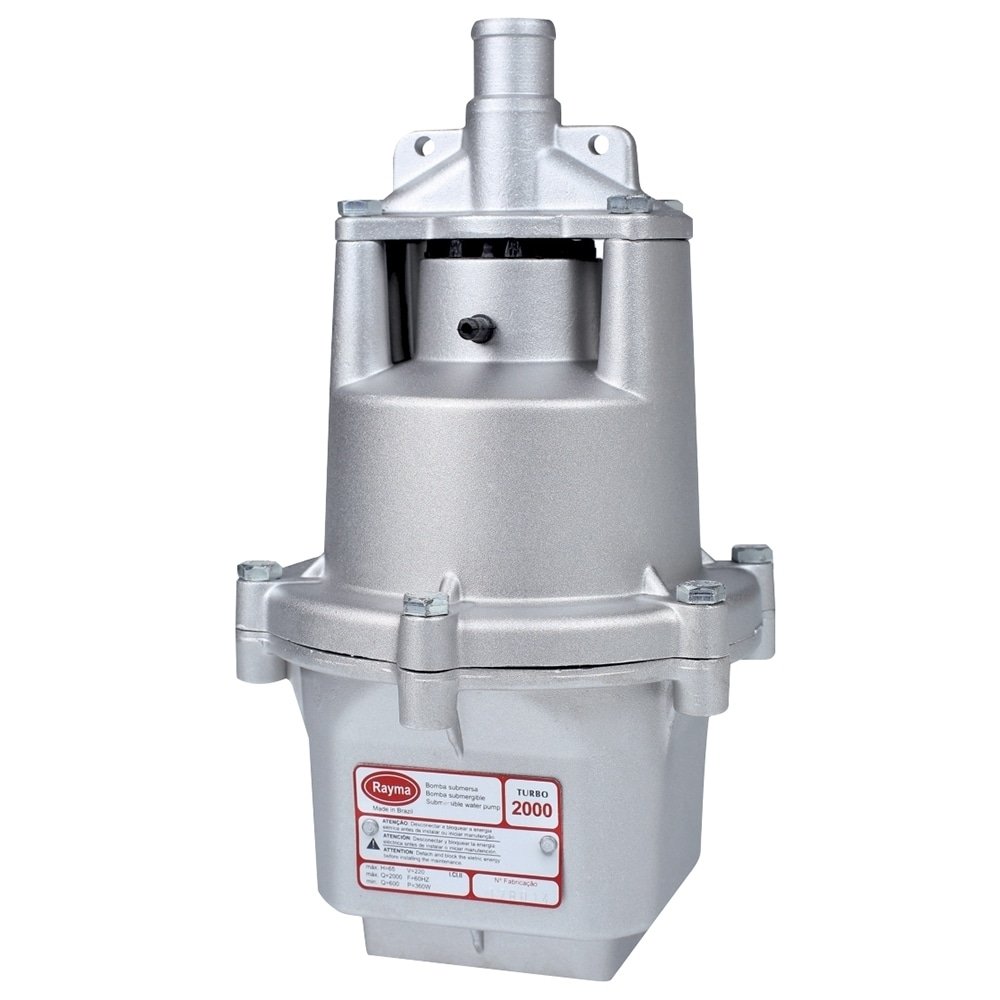 Bomba Submersa Rayma Turbo 2000 com Saída 1P 220V