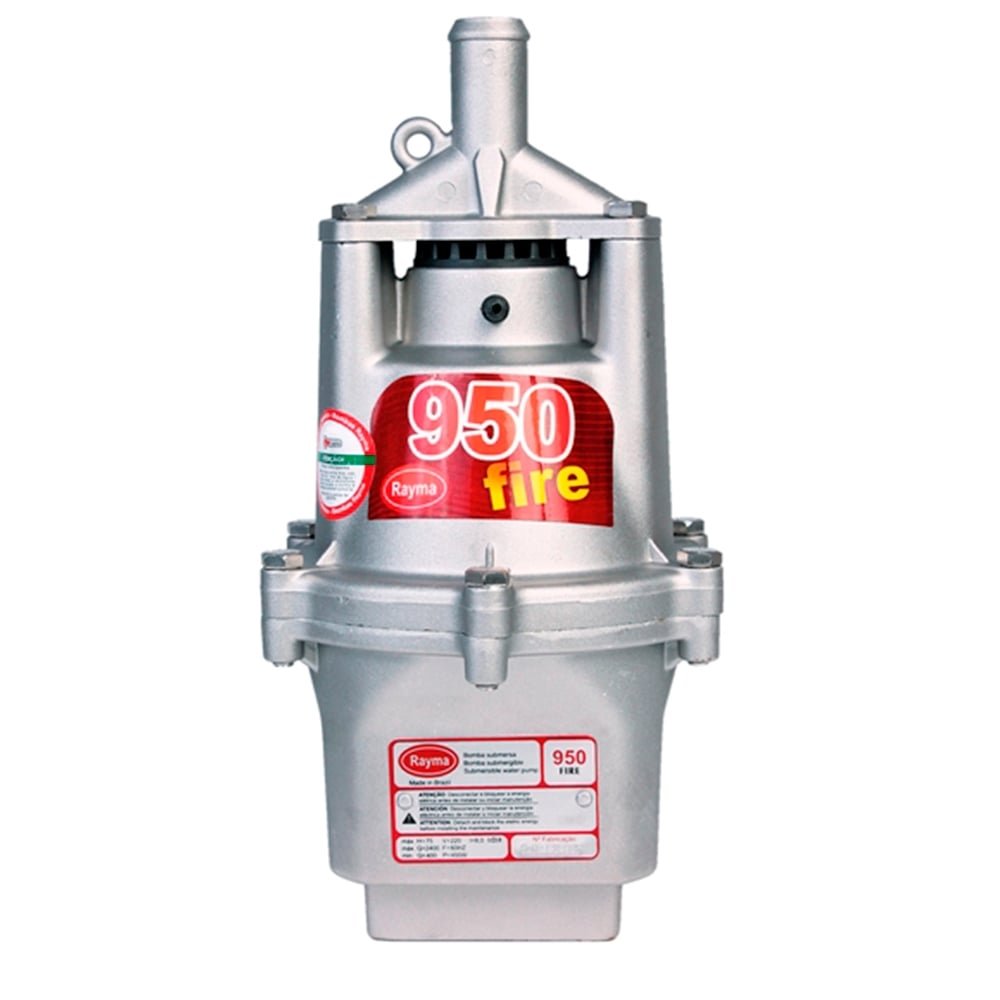 Bomba Submersa Rayma 950 Fire com Saída 1P 110V