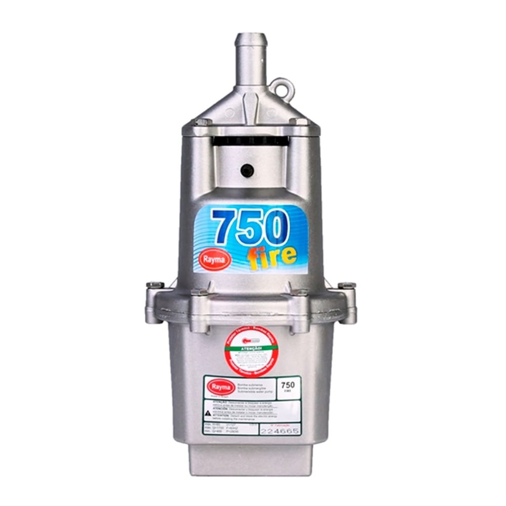 Bomba Submersa Rayma 750 Fire com Saída 3/4P 220V