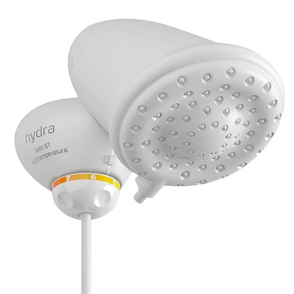 Chuveiro Ducha Hydra Spot 8 Temperaturas 5500W 110V
