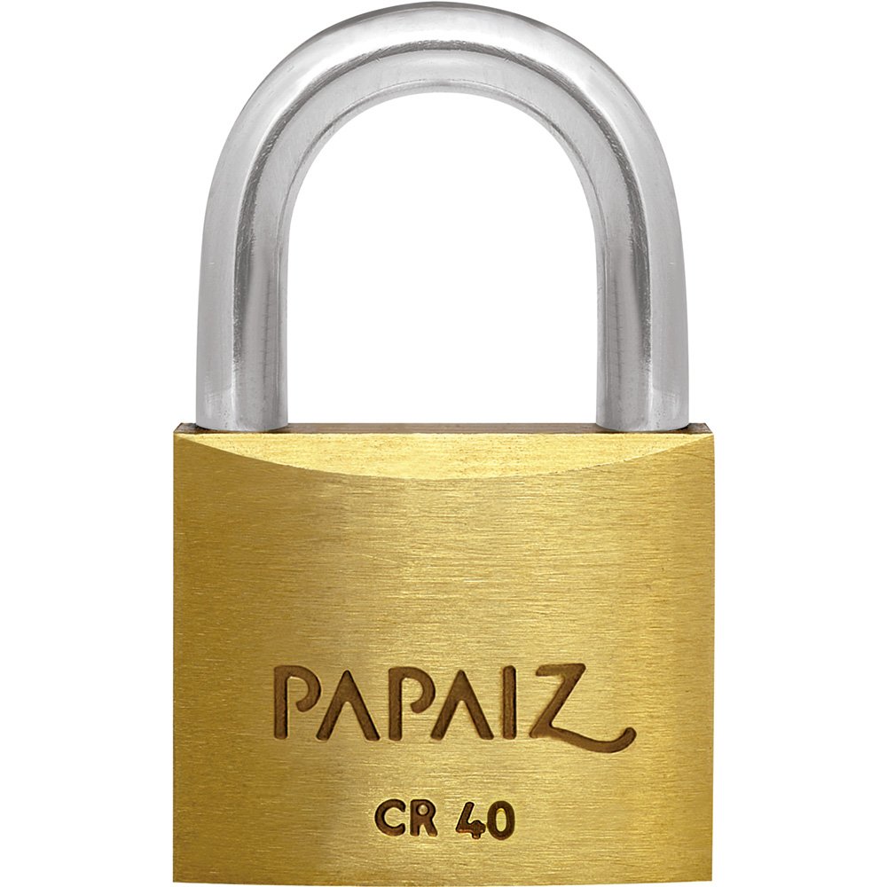 Cadeado Papaiz 40mm - Embalagem Flow Pack com 5 Unidades