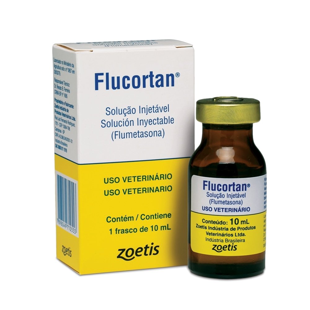 Flucortan Zoetis Solução Injetável 10ml