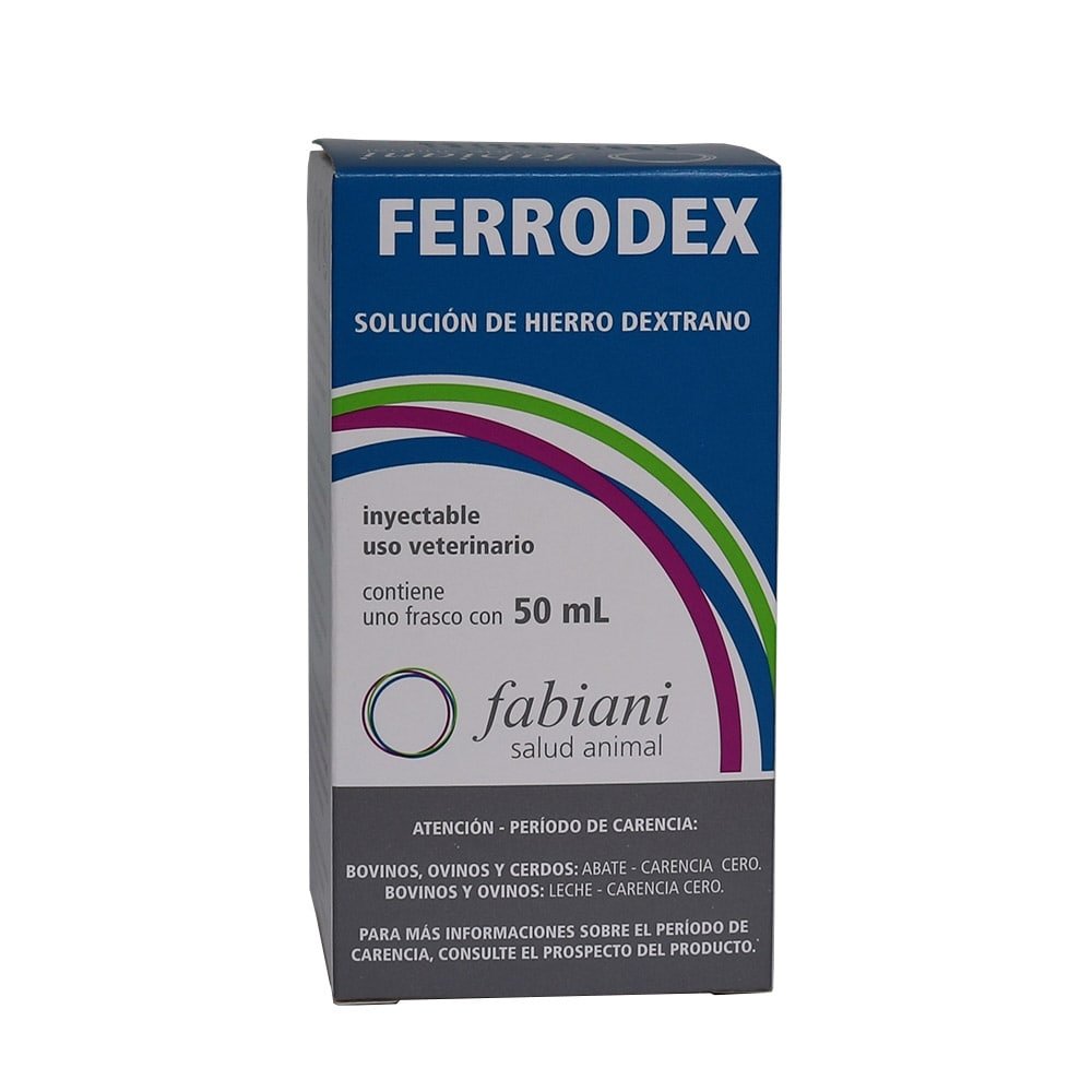 Ferrodex Fabiani Injetável 50ml