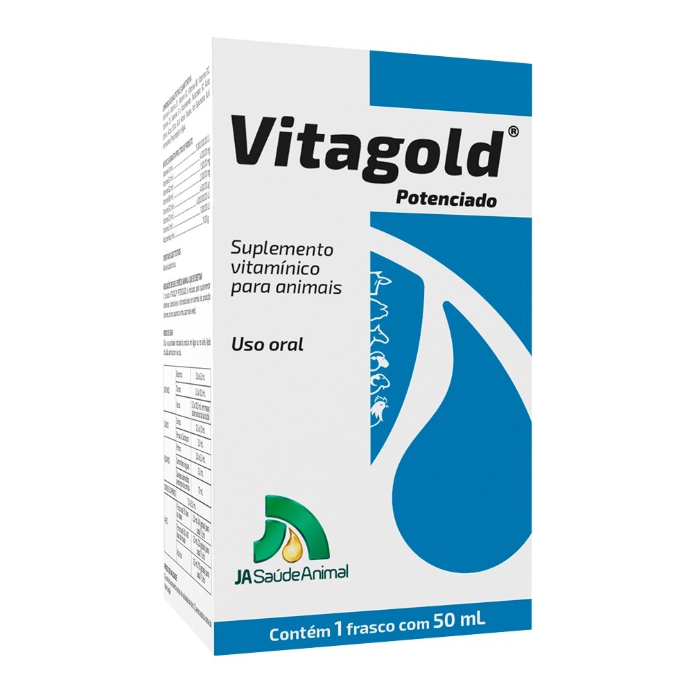 Vita Gold Fabiani Potenciado J.A Saude Animal 50ml