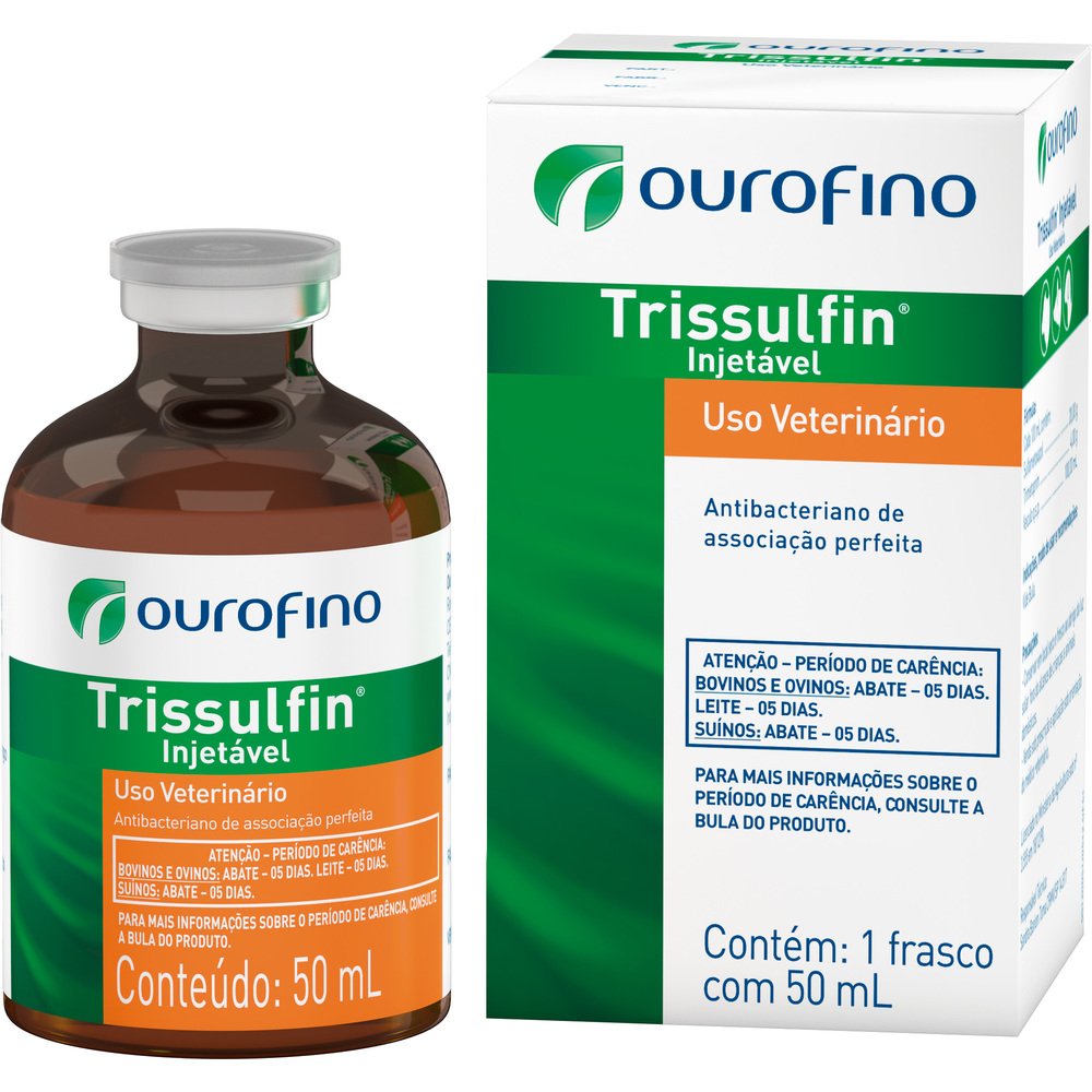 Trissulfin Injetável 50ml - Ouro Fino
