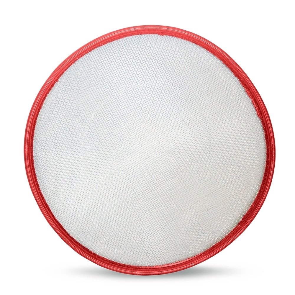 Peneira Comep Aro Plástico Vermelho Feijão 55cm - Embalagem com 10 Unidades