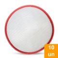 Peneira Comep Aro Plástico Vermelho Feijão 55cm - Embalagem com 10 Unidades