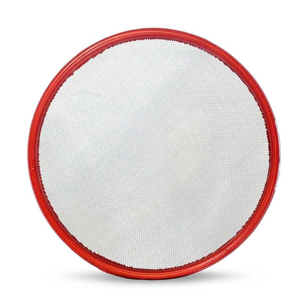 Peneira Comep Aro Plástico Vermelho Fubá 25cm - Embalagem com 20 Unidades