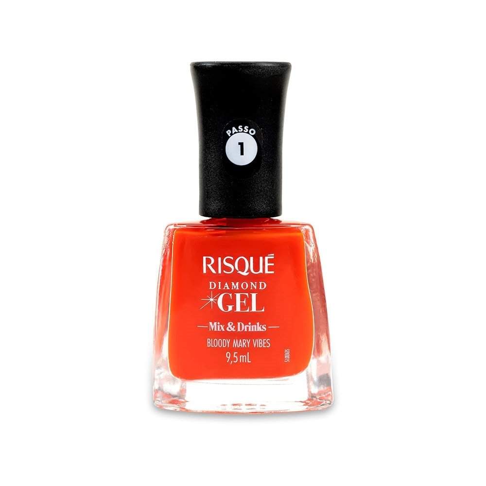 Esmalte Risqué Diamond Gel Mix ; Drinks Bloody Mary Vib
