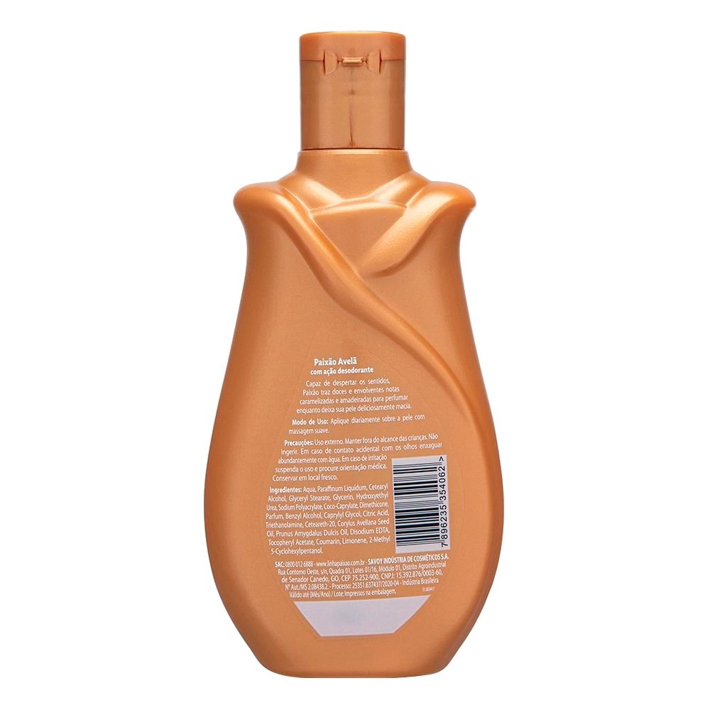 Hidratante Paixão Loção Avelã 200ml