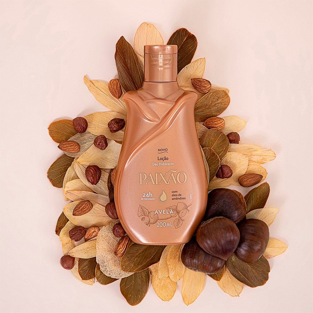 Hidratante Paixão Loção Avelã 200ml