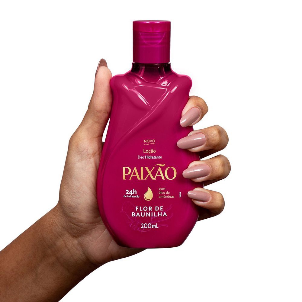 Hidratante Paixão Loção Flor de Baunilha 200ml