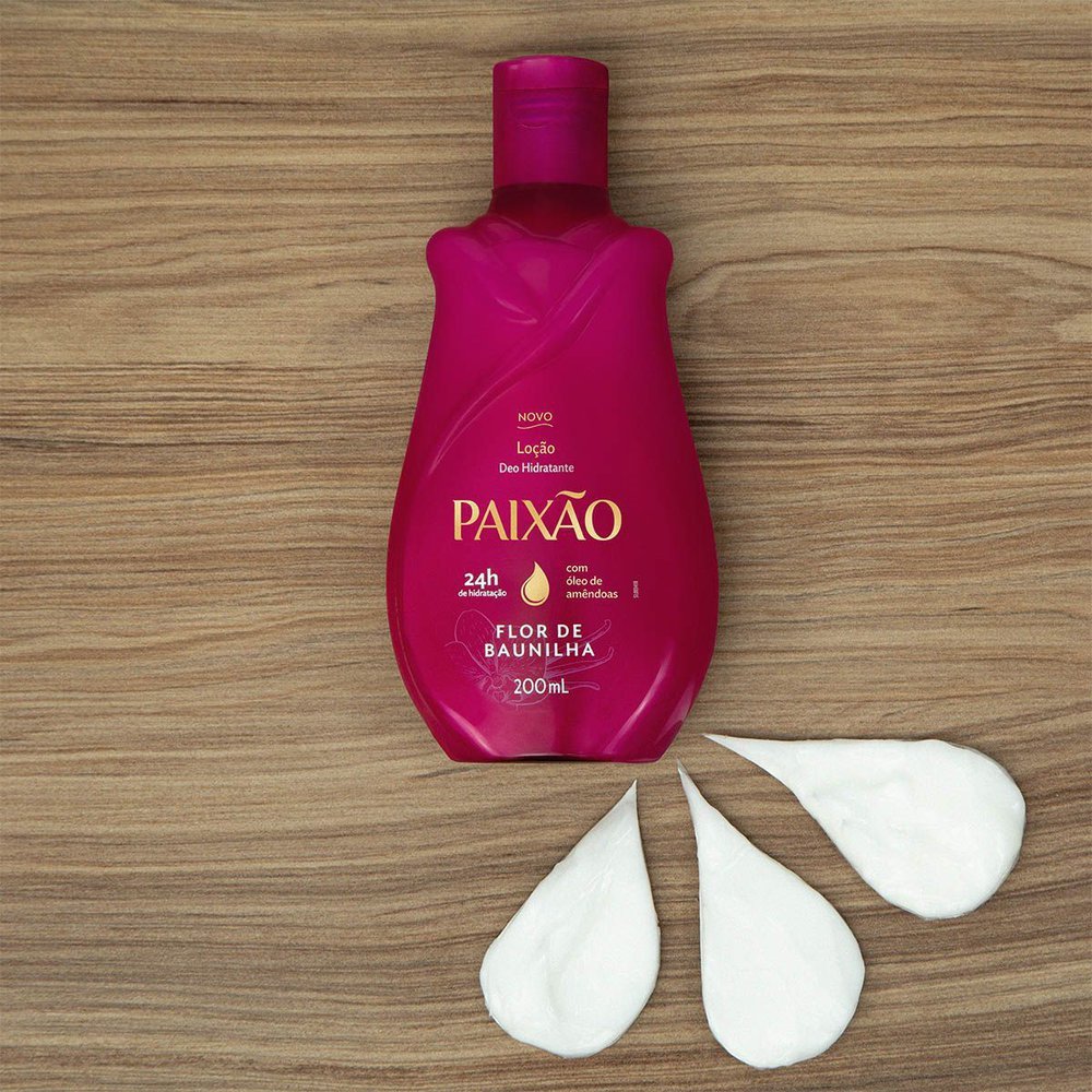 Hidratante Paixão Loção Flor de Baunilha 200ml
