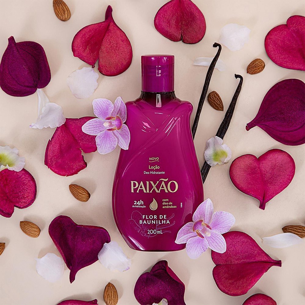 Hidratante Paixão Loção Flor de Baunilha 200ml