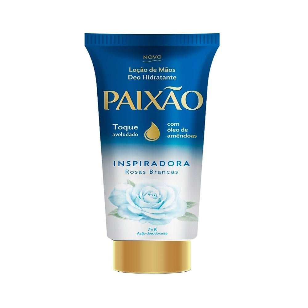 Hidratante Paixão para Mãos Inspiradora Rosas Brancas 75g