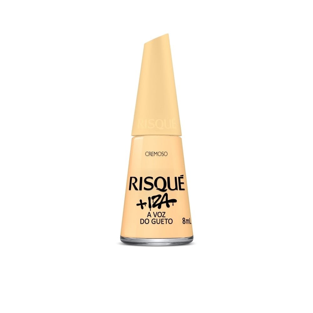 Esmalte Risqué Cremoso A Voz do Gueto 8ml