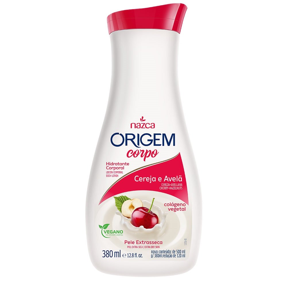 Hidratante Origem Cereja e Avelã 380ml
