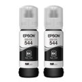 Kit Refil de Tinta Epson T544 2x1, 3150/L3110/L3210/L3250/L5190, Preto