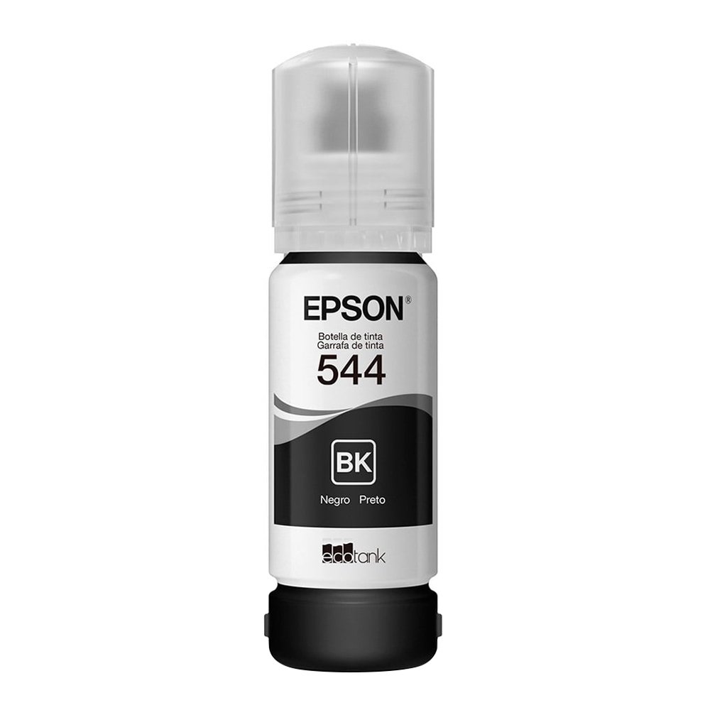 Kit Refil de Tinta Epson T544 2x1, 3150/L3110/L3210/L3250/L5190, Preto