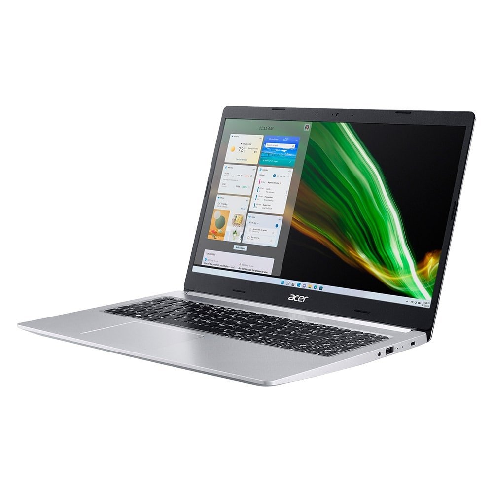 Notebook Acer Aspire 5 A515-45-R760 Tela de 15.6" - AMD Ryzen R7 5700U, SSD 256GB/8GB RAM, Windows 11, Prata