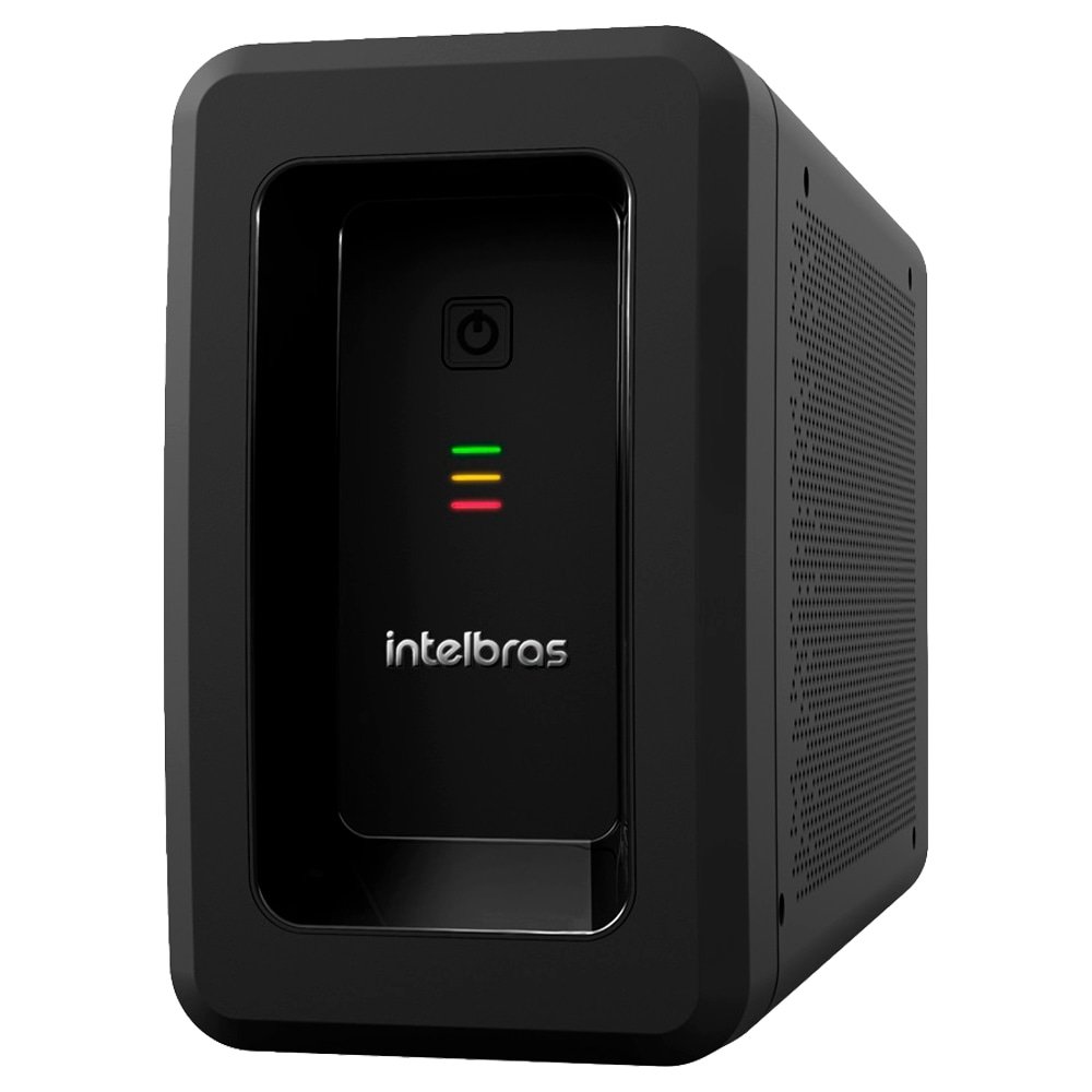 Nobreak Intelbras Attiv 1500VA - 8 Tomadas 2 Baterias 9 Níveis Proteção Monovolt 120V